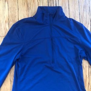 Lilly Pulitzer Navy Zip Pullover Jacket